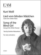 Song of the Blind Girl Vocal Solo & Collections sheet music cover